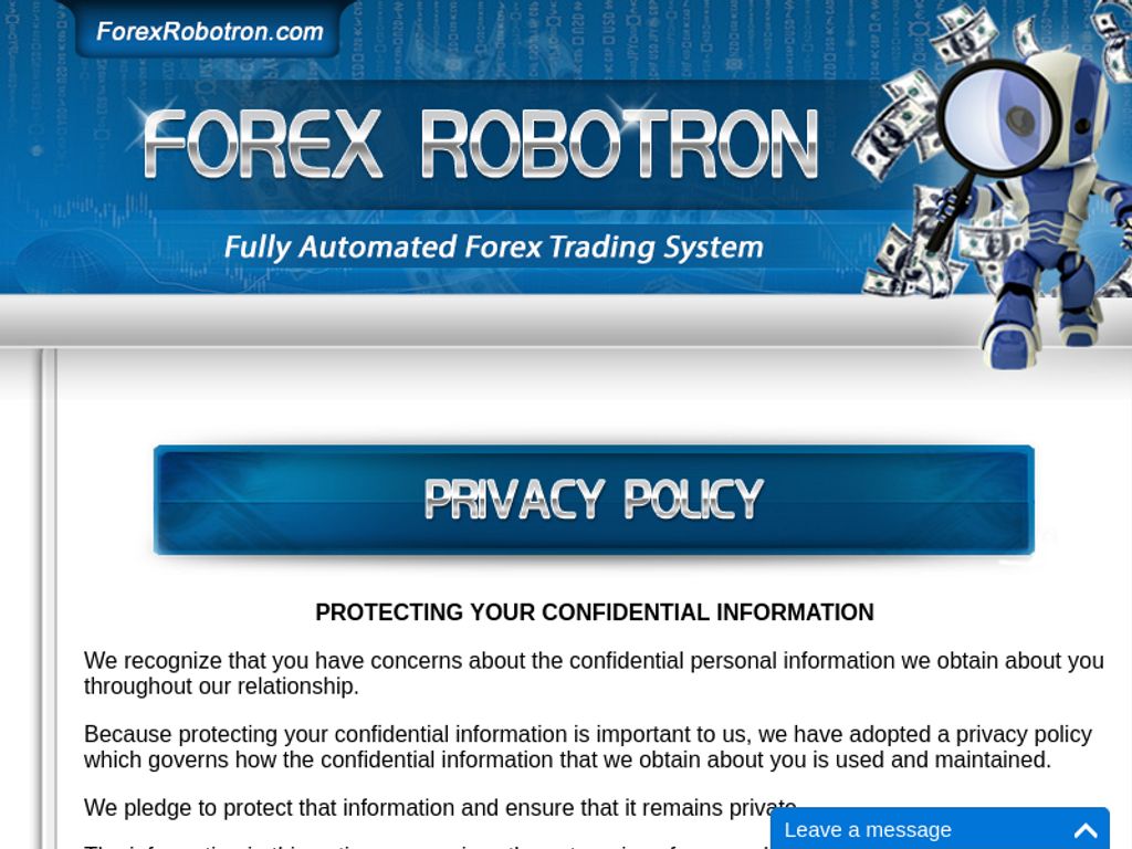 Forex Robotron Reviews - 26 Questions & Reviews (2020 ...